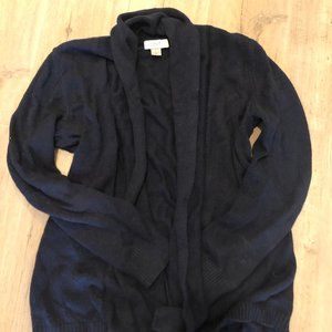 Women's navy cardigan sweater M